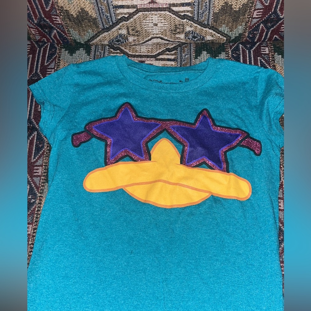 Girls 7/8 perry the platypus t shirt